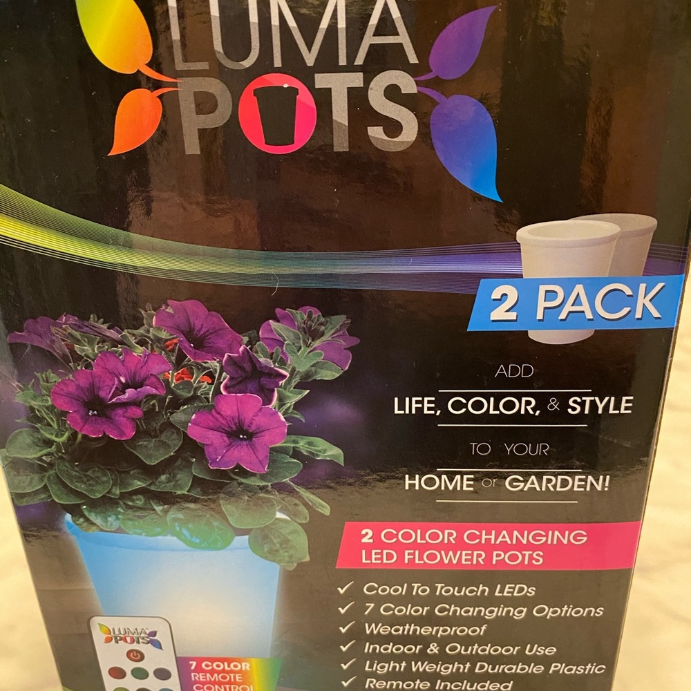 LED Planting Pots